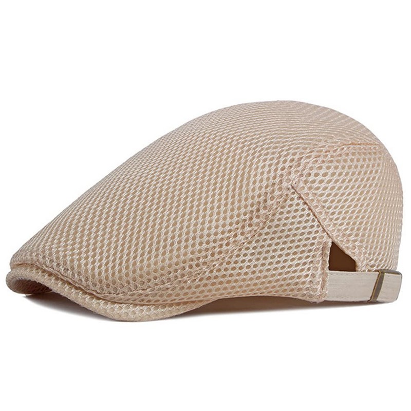 ALL IN ONE CART Men's Breathable Mesh Summer Hat Flat