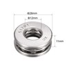 sourcing map 2 pieces miniature thrust ball bearings 51201 12