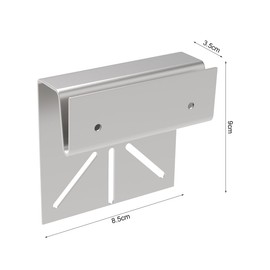 Camera Rain Cover for Eufy Security SoloCam S340 & SoloCam E30, Adjustable Camera Wall Mount Bracket, Outdoor Wall Corner Mount for Eufy Solocam S340 Solar PTZ Camera, Camera Holder Accessories