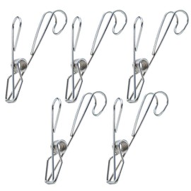Nissin Shoji SV-5721 Stainless Steel Hook Clip, Set of 5