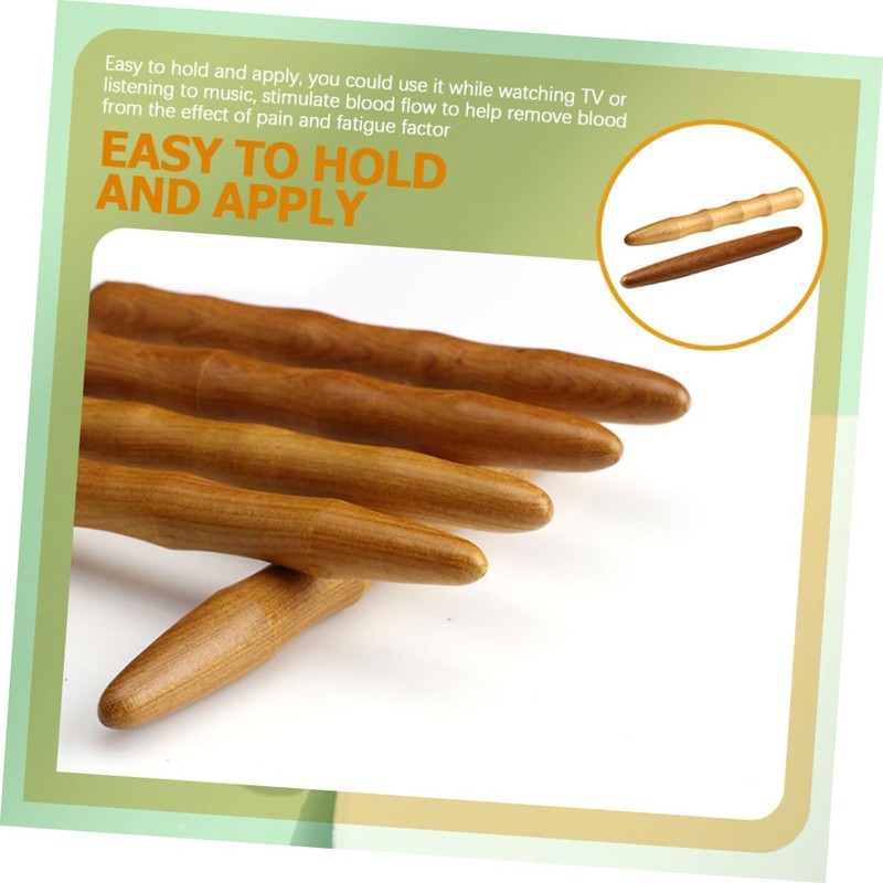 KOMBIUDA 2 Pack Massage Sticks Relaxation Massager for Trigger Points