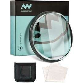 Walking Way 67MM Bilateral Blur Ghost Motion Prism Filter - Rotatable Motion Blur and Double Exposure Lens Filter for Creative Visual Effects Portraits/Videos