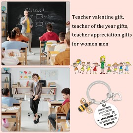 Teacher Appreciation Gifts from Student, Teacher Appreciation Week Teachers' Day Gifts for Female Male Teachers Graduation Back to School Gift for Women Men Valentine Birthday Christmas Gift