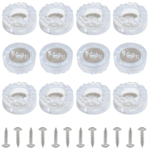 Bonsicoky 20 Pack Non-Slip Round Furniture Feet Pads - Soft