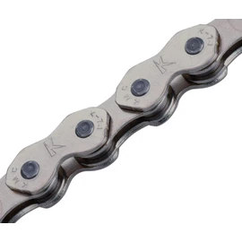 KMC Unisex's K1 Narrow Chain, Silver, 100 Link