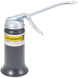Dutton-Lainson Company - GOLDENROD 600 Pistol Pump Oiler with Straight Spout - Precise Lubrication of Engines, Gears, Small Engines, and Industrial Equipment – Durable, Easy to Use and Efficient (6oz)