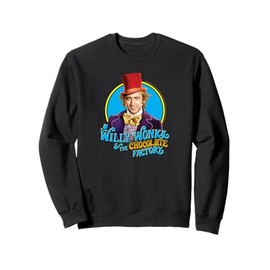 Willy Wonka and the Chocolate Factory Circle Logo Movie Sweatshirt