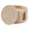 SPESHSTONES Coaster Set of 6 Handmade 3.5 Inch Drink Coasters