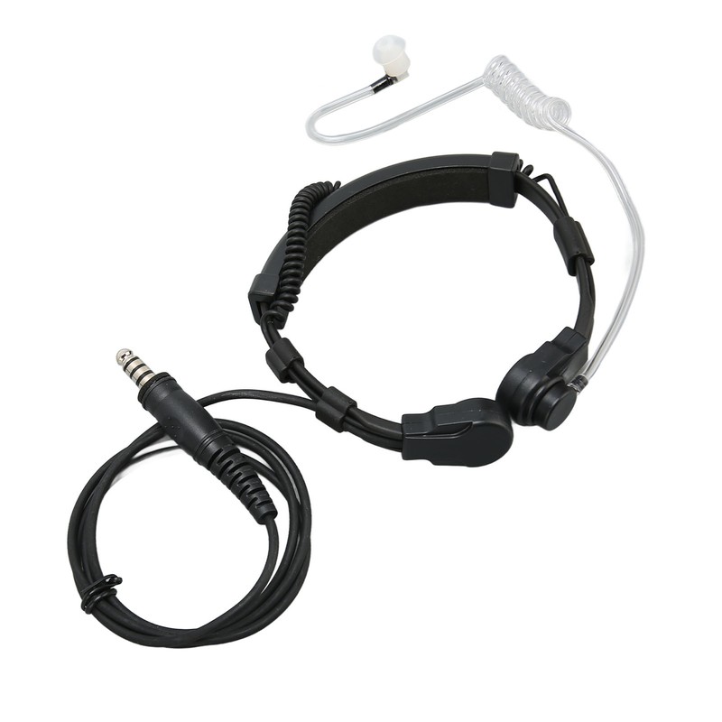 U94 PTT and Throat Control Headset Noise Reduction Walkie Talkie