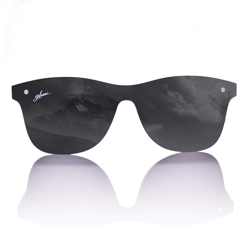 glozzi Sunglasses Men and Women Wood Polarised UV400 with Wooden