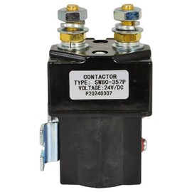 XYZIL 24V 100A SW80-357P SPST Contactor Solenoid Continuous Sealed to IP66 Compatible with Albright
