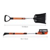 ZRSCHYG Extendable Snow Brush with Ice Scraper + Snow Shovel