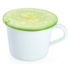 Charles Viancin Airtight Silicone Drink Covers, Set of 2, Lemon/Lime