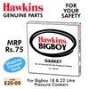 Hawkins Gasket Sealing Ring for Hawkins 18 L & 22