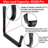 Yisunnan Heavy Duty Giant Garage Storage Hook Wall Mounted Utility