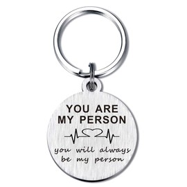 You're My Person Keychain Gifts, Greys Anatomy Merchandise, You are My Person Gift for Best Friend Women Bff Keychain 2