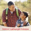 flintronic Outdoor Brass Compass, Pocket Compass, Hiking Compass, Portable with