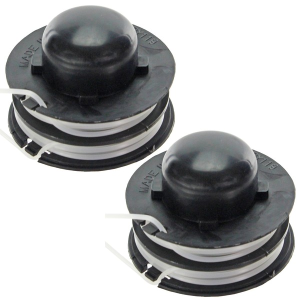 SPARES2GO Dual Feed Trimmer Line & Spool Head for B&Q