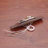 Alnicov Rosewood Guitar Bridge with Insert Piezo bridge Pickup for