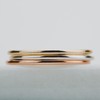 Thin Smooth Stacking 1mm Skinny Ring in Silver, Gold, or