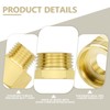 Bwintech 6 Pcs 3/4" to 1/2" Female & Male BSP