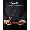 TEAVOR Ceramic Incense Stick Holder with Ash Catcher - Kung