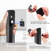 NQEUEPN 6pcs Magnetic Remote Control Holders, Adhesive Remote Control Holder
