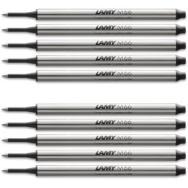 Lamy: M66 Rollerball Refill Large Capacity (Pack of 10, Black, M)
