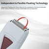 Rechargeable Men Electric Hair Clipper Trimmer Double Head Razor Reciprocating