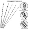 10PCS Long Wood Drill Bits, 150mm Extra Long Drill Bits