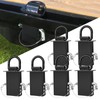 6 Packs Stake Pocket D Ring, Heavy Duty Trailer D
