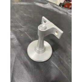 Carlstadt NOS Julius Blum Carlstadt Hand Railing Brushed Aluminum Wall Bracket model #403A