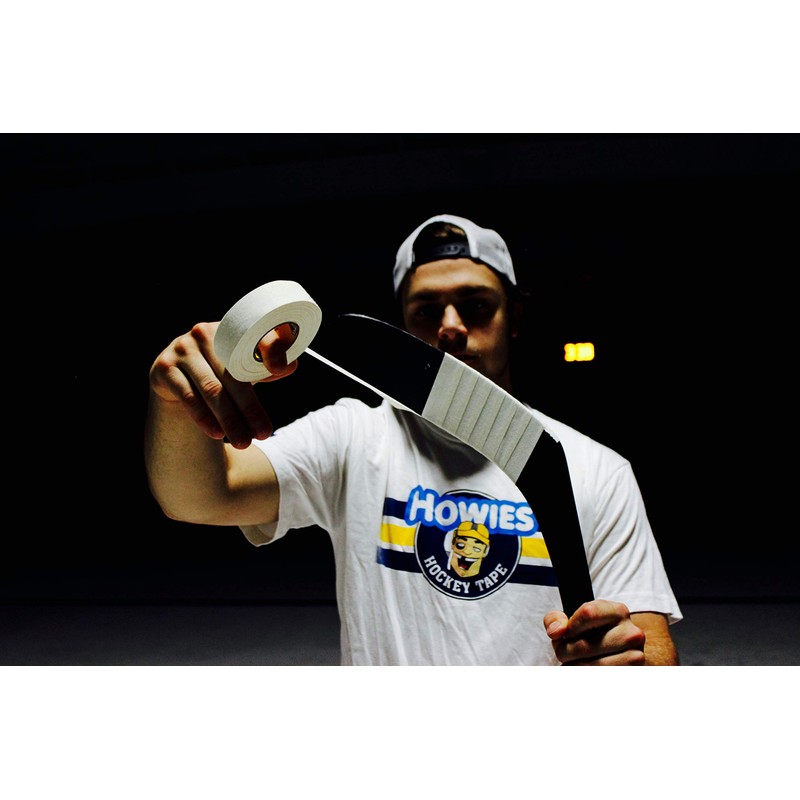 Howies Hockey Tape 5 Roll Pack of White Hockey Stick
