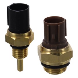 BYOBYO 2Pcs Engine Cooling Fan Switch and Coolant Temperature Sensor Set 37760-P00-003 37870-PJ7-003 for Honda for Acura