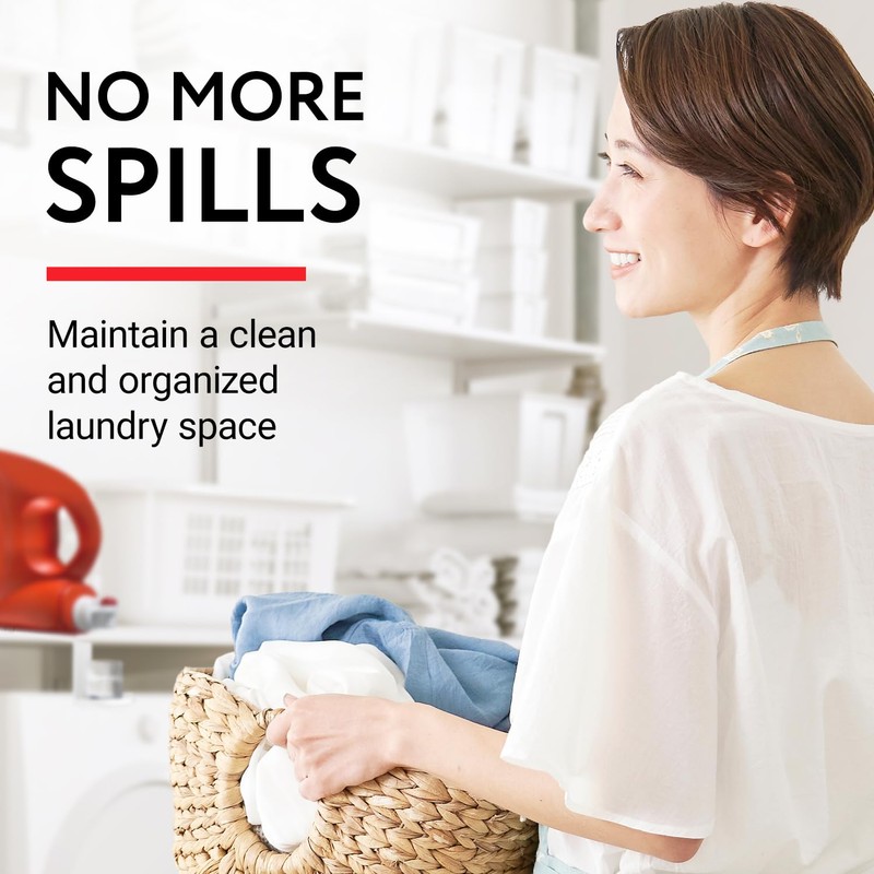 IMPRESA Laundry Detergent Drip Catcher [2 Pack] - Sturdy Detergent