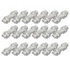18pcs M2 Duplex Wire Rope Clip Cable Clamps Stainless Steel