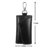 XLKJ Leather Key Case, Key Case with 6 Key Hooks,