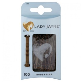 Lady Jayne Buy Lady Jayne Bobby Pin Brown Value Pack 100 Pack Online