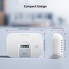 Siterlink Carbon Monoxide Detector, 10-Year Life Carbon Monoxide Alarm, Replaceable