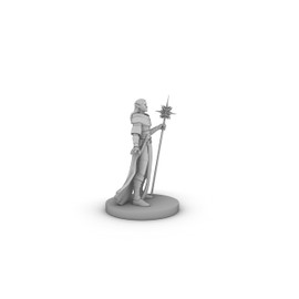 Male Elf Druid 4 Tabletop DND Gaming Miniature