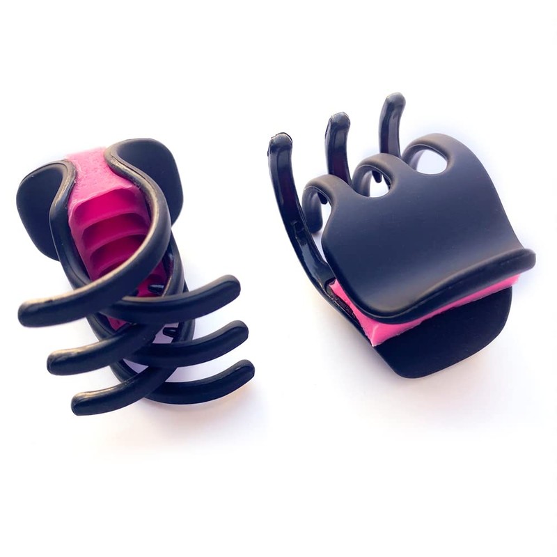 Scunci 93603C 2-Pc Cushion Jaw Clips, 2 Count