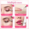30Pcs Eyeshadow Smudge Brush, 2 In 1 Eyes Makeup Cosmetic