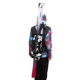 Ferocity Ski Backpack Vest for Ski Equipment for Adults Padded Ski Holder with Adjustable Shoulder Straps and Velcro Closures for Outdoor Activities Winter Sports [053]