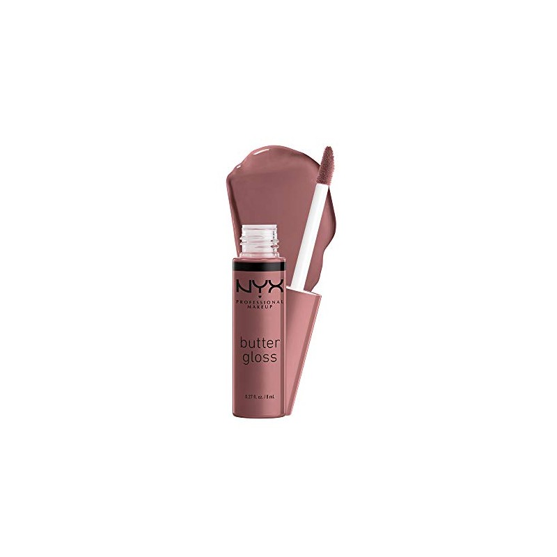 NYX Professional Maquillaje Mantequilla Brillo â€“ Rollo de canela 0.27