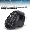 ST02E Socket Tester with LED Display Power Polarity Detector for
