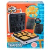 Train Set Waffle Maker- Build Waffle or Pancake Shaped Tracks,