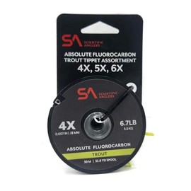 Scientific Anglers Absolute Fluorocarbon Trout Tippet Assortment - 2X-4X
