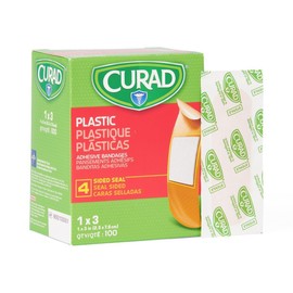 Medline CURAD Plastic Adhesive Bandages 1" x 3", Case