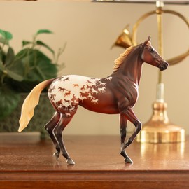Breyer Horses Traditional Series | Breyer 75th Anniversary Sport Horse - Lonesome Glory | Horse Figurine | 11.5" L X 8.5" H | Model #B-TR-10320