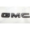 Auto Front Only Black USA Flag Emblem Overlay 2019-2025 GMC